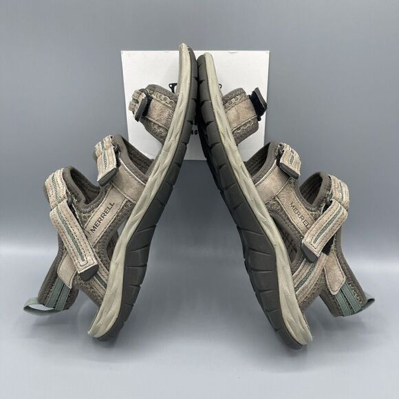 Merrell Womens Siren 2 Strap Taupe Comfortable Adjustable Sandals Sport Outdoor - Picture 8 of 9